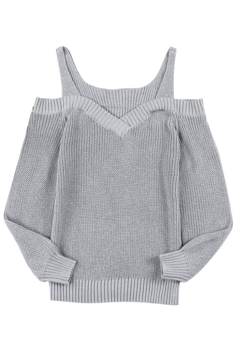 Dew Shoulder Juliette Knitted Sweater