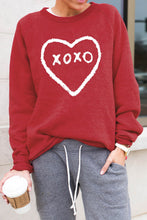 Sudadera de San Valentín con estampado de corazón de xoxo