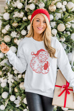 Father Christmas Embroidered Sweatshirt