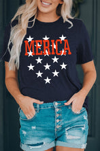 America Honey Graphic Short Sleeve Top