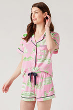 Pink Holiday Resort Short 2pcs Pajama Set