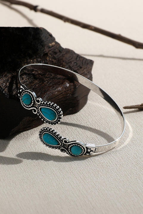 Skobeloff Western Turquoise Stone Bracelet