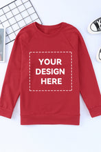 xoxo Heart Pattern Print Valentines Sweatshirt