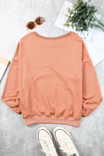 Drop Shoulder Sweatshirt with Kangaroo Pocket