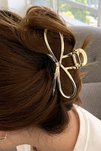 Gold Bowknot Shape Claw Clip