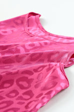 Satin Leopard Tank Top