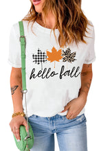 Its Fall Yall Animal Print Casual T Shirt