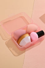 Pink 3 Makeup Sponge and Foundation Brush Set