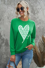 Sudadera de San Valentín con estampado de corazón de xoxo