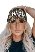 MAMA Embroidered Leopard Baseball Cap