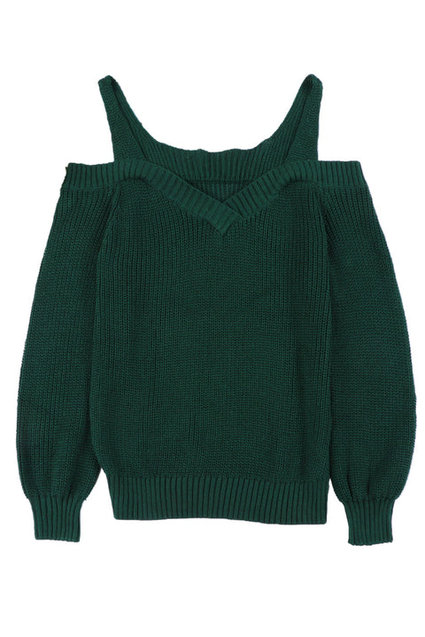 Dew Shoulder Juliette Knitted Sweater