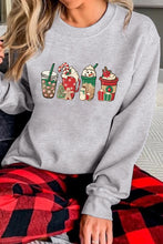 MERRY and BRIGHT Leopard Print Pullover Sweatshirt