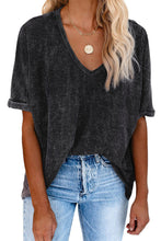 High Low Cuffed Tee