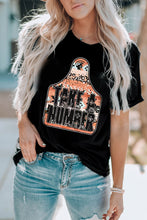 TAKE A NUMBER Graphic Crew Neck Tee