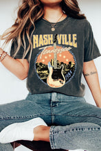 NASHVILLE Tennessee Vintage Music Graphic Tee