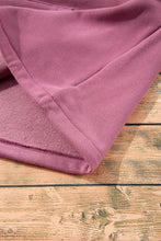 Valerian Fleece Lined Half Zipper Kangaroo Pockets Loose Hoodie