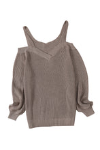 Dew Shoulder Juliette Knitted Sweater