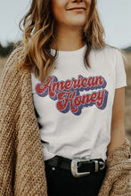 America Honey Graphic Short Sleeve Top