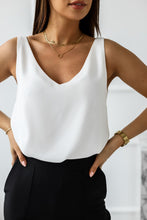 Deep V Neck Loose Tank Top