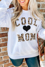 Heart Shaped Embroidered Pullover Sweatshirt