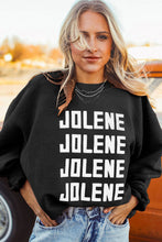 Orange JOLENE Ribbed Corded Oversized Sweatshirt