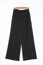 High Waist Pocketed Wide Leg Tencel Jeans