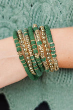 Vineyard Green St Patricks Multi Layered Beaded Bracelet Set