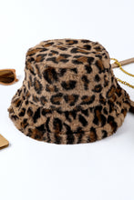 Thai Curry Leopard Plush Wide Brim Winter Fishman Hat