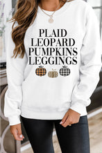 Beige Thanksgiving Pumpkin Slogan Print Crewneck Sweatshirt