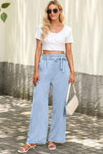 High Waist Pocketed Wide Leg Tencel Jeans