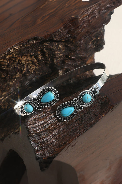 Skobeloff Western Turquoise Stone Bracelet