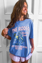 Sky Blue Rodeo Forever Western Graphic Tee