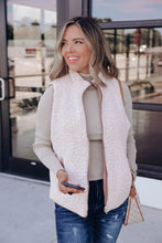 Pink Fleece Lined Quilted Vest Coats