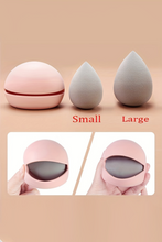 Light Pink Makeup Blender Silicone Travel Storage Case