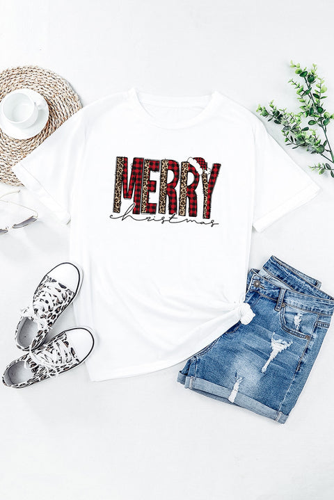 Camiseta con gráfico "I'm Freaking Merry And Bright"