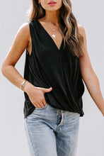 Surplice V Neck Tank