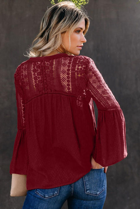 The Du Jour Crochet Blouse