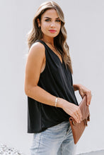 Surplice V Neck Tank