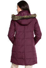 Toggle Button Quilted Coat for Women