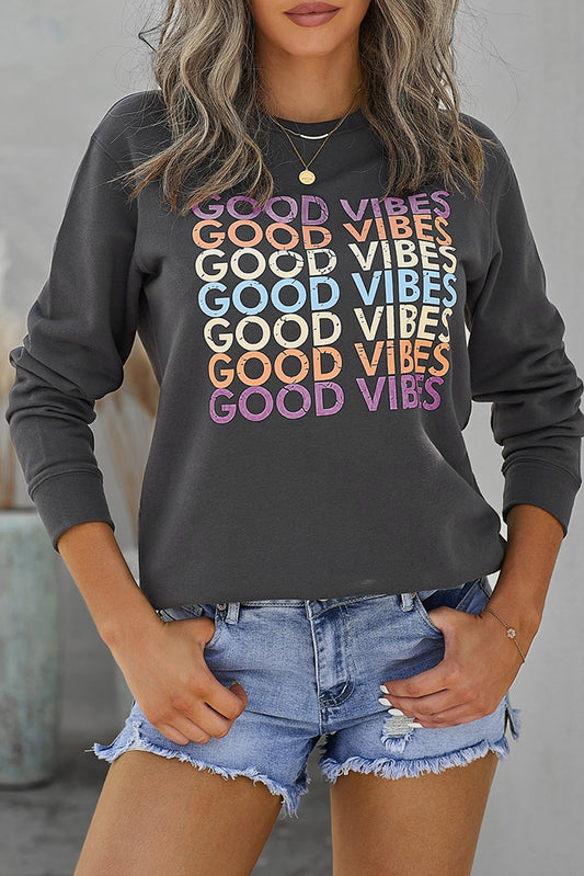 Sudadera con capucha GOOD VIBES Graphic