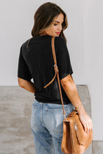 Short Sleeve Wrap Top