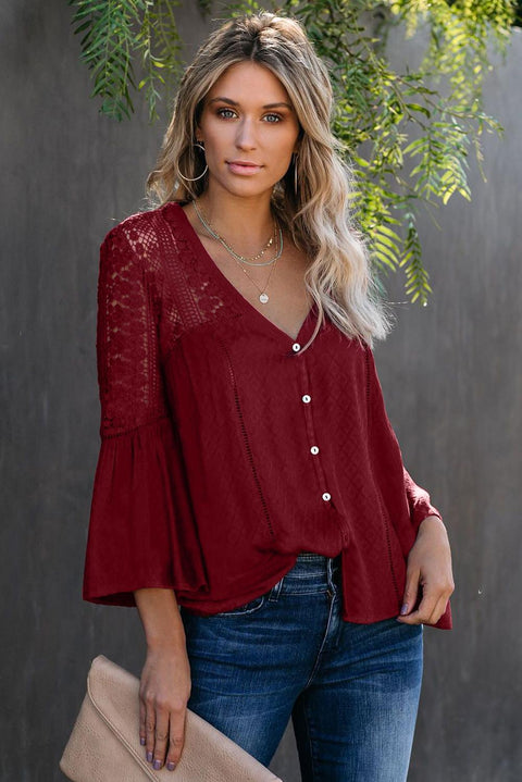 The Du Jour Crochet Blouse