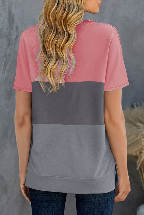 Contrast Colorblock T-shirt