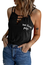 Ladder Hollow-out Tank Top