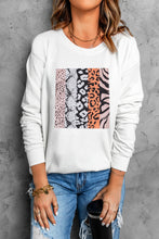 COWBOY take me away Graphic White Sweatshirt