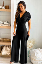 V-Neck Dolman Sleeves Jumpsuit