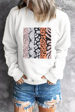 COWBOY take me away Graphic White Sweatshirt