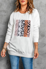 COWBOY take me away Graphic White Sweatshirt