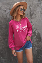 Plain Relaxed Fit Crew Neck Pullover Sweatshirt