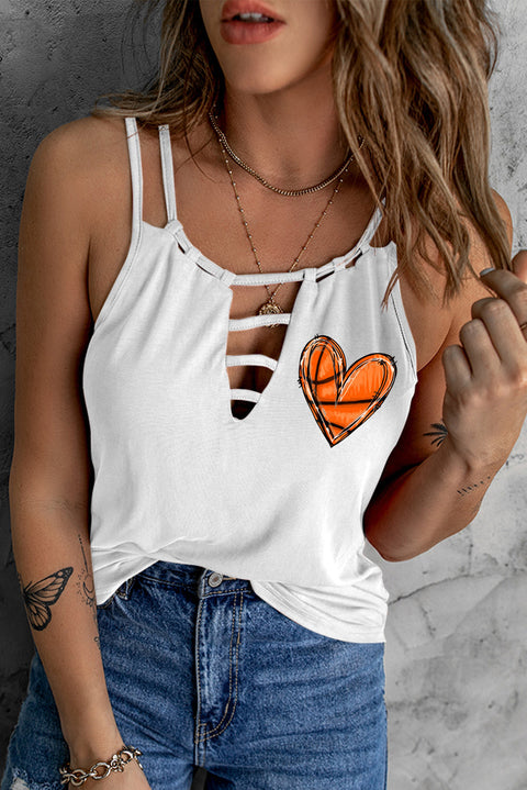 Ladder Hollow-out Tank Top